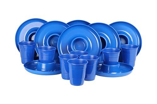 Algopix Similar Product 18 - GreatPlate GPGCPBLU8x8AZ Blue Combo