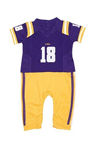 Algopix Similar Product 5 - FAST ASLEEP LSU Tigers Home Baby NCAA