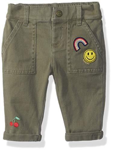 Algopix Similar Product 20 - Gymboree Baby Girls Woven Crop Pant
