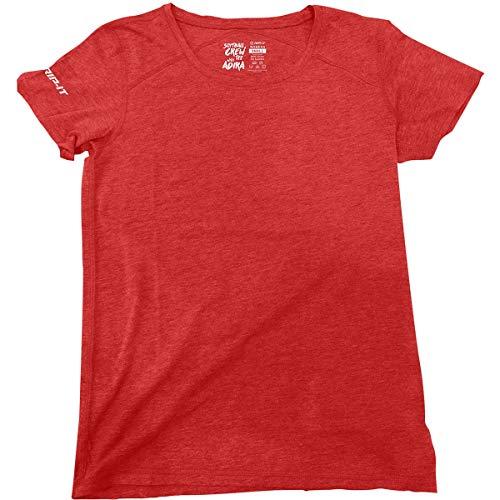 Algopix Similar Product 1 - RIPIT Girls Crew Tee Team Scarlet