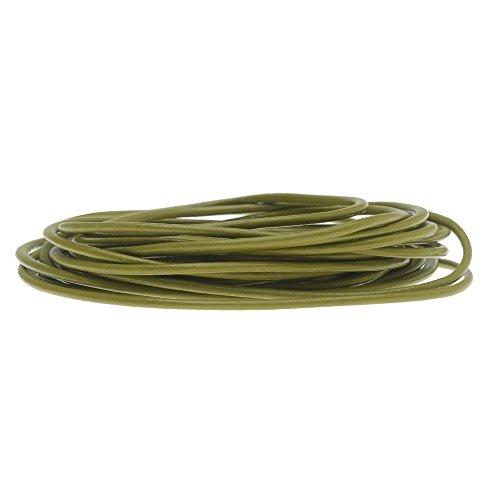 Algopix Similar Product 5 - Genuine Leather Cord Round 15mm by