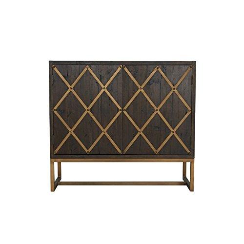 Algopix Similar Product 19 - Moes Coltrane Metal Home Bar Cabinet