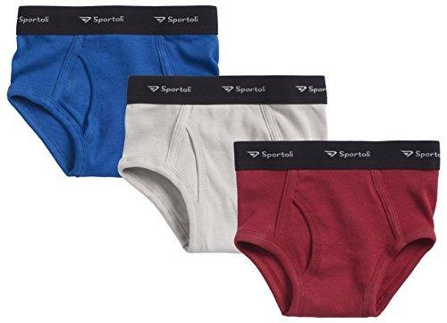 Algopix Similar Product 12 - Sportoli Boys 3 Pack 100 Cotton