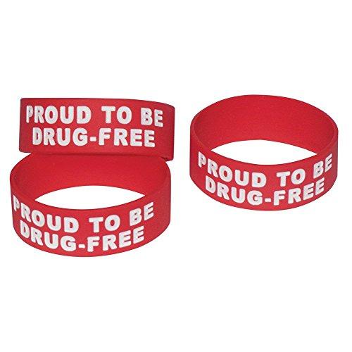 Algopix Similar Product 8 - Proud to be Drug Free 10 Pack Wide