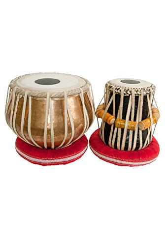 Algopix Similar Product 12 - Mukta Pro Tabla Set Wide Plain Copper