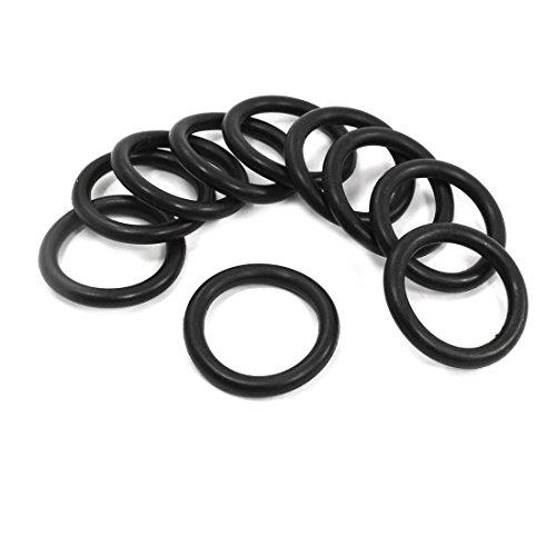 Algopix Similar Product 9 - Uxcell 38mm Outer Dia 5mm Thick Rubber