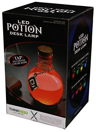 Algopix Similar Product 1 - ThinkGeek LED Potion Desk Lamp  Color