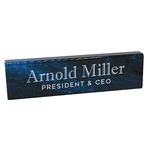 Algopix Similar Product 16 - Personalized Desk Wedge Name Plate 