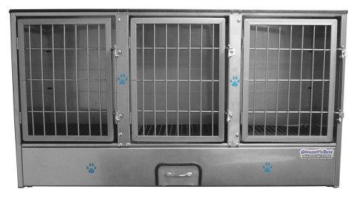 Algopix Similar Product 12 - Groomer's Best 3-Unit Cage Bank