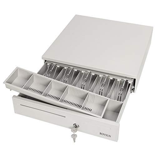 Algopix Similar Product 9 - ROVSUN 16 Cash Register Drawer 5 Bill