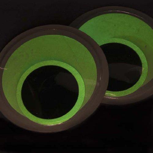 Algopix Similar Product 14 - 2 Pair of Large Glow in the Dark Googly