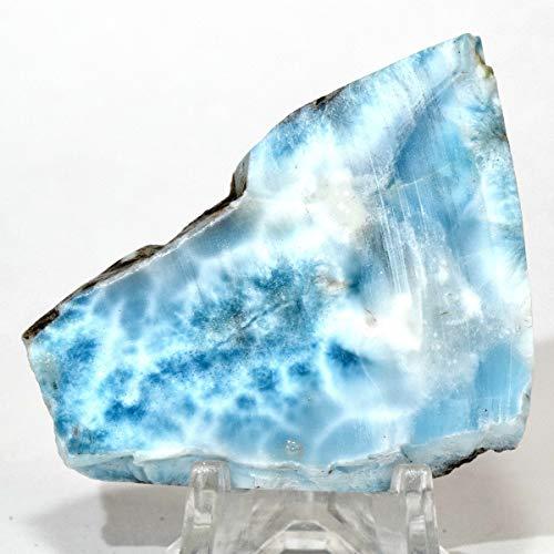 Algopix Similar Product 15 - 200 Carat Blue Pectolite Larimar Rough
