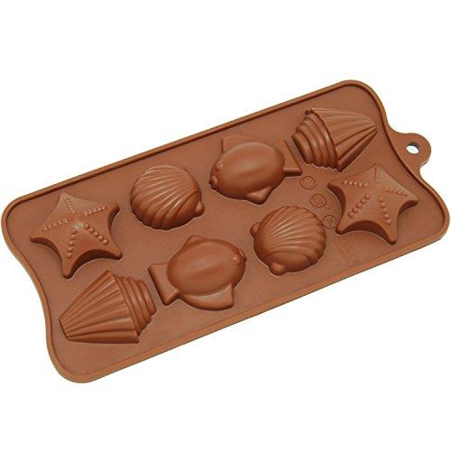 Algopix Similar Product 3 - Freshware Silicone Mold Chocolate
