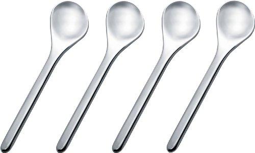 Algopix Similar Product 13 - Alessi Set of Four Coffee Spoons