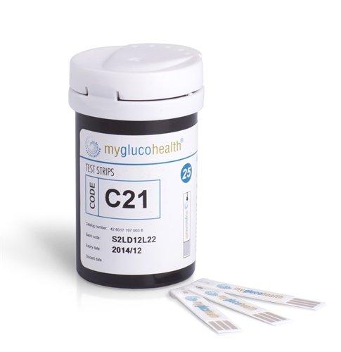 Algopix Similar Product 4 - MyGlucoHealth Blood Glucose Test Strips
