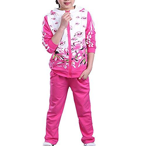 Algopix Similar Product 16 - Vividda Girls Hooded Flower Butterfly