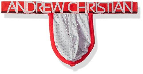 Algopix Similar Product 6 - Andrew Christian Mens Air YBack Thong