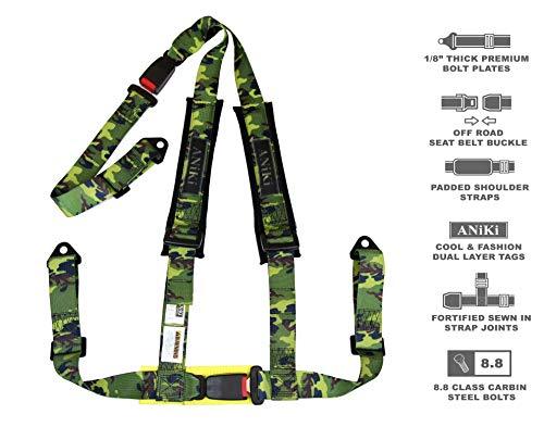 Algopix Similar Product 14 - ANiKi  2 Dual Buckle 3Point Harness