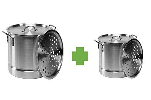 Algopix Similar Product 15 - Aluminum Tamale  Steamer Set  32