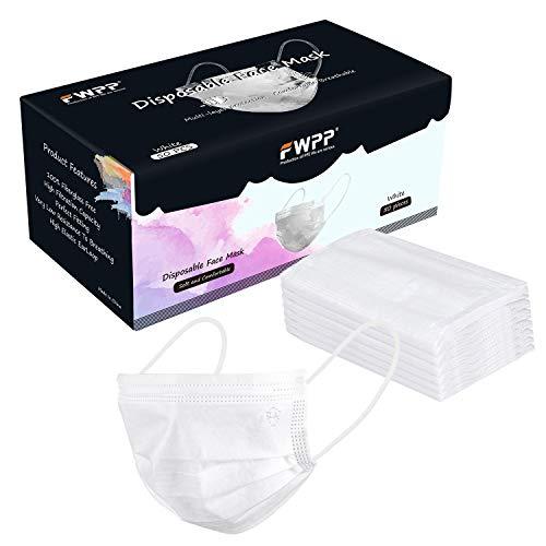 Algopix Similar Product 15 - FWPP Breathable Earloop Disposable Face