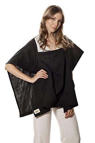 Algopix Similar Product 3 - Poncho Baby Nursing Cover, Square Blue