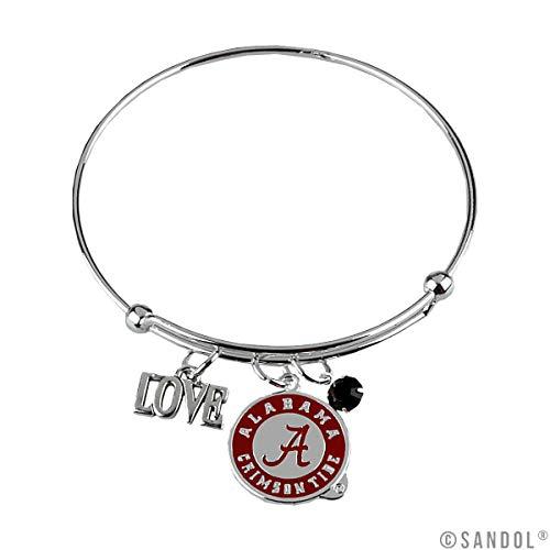 Algopix Similar Product 10 - Sandol Alabama Crimson Tide Wire Charm