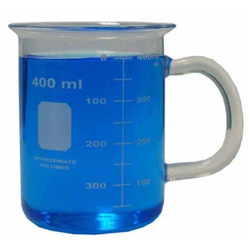Algopix Similar Product 6 - 400ml Borosilicate Glass Beaker with
