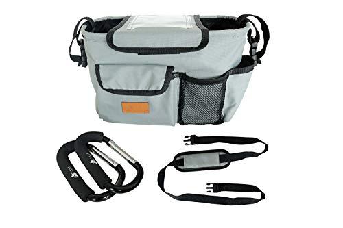 Algopix Similar Product 17 - Stroller Organizer  Padded Hooks 