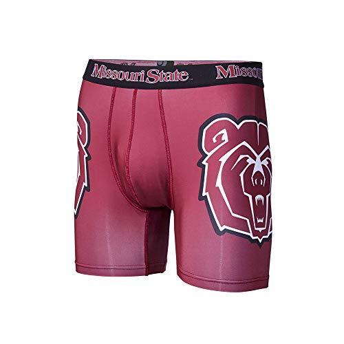 Algopix Similar Product 1 - Fandemics NCAA Mens Boxer Brief Red