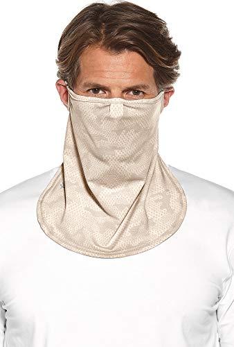 Algopix Similar Product 12 - Coolibar UPF 50 Unisex UV Face Mask 