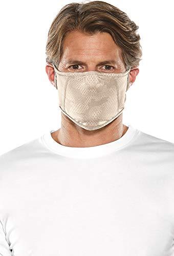 Algopix Similar Product 7 - Coolibar UPF 50 Unisex UV Mask  Sun