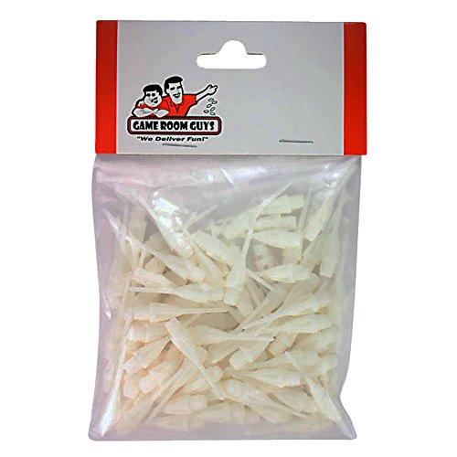 Algopix Similar Product 10 - Game Room Guys White Dart Tips Soft
