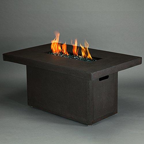 Algopix Similar Product 11 - Brixton Rectangle Propane Fire Table 