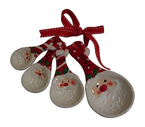 Algopix Similar Product 4 - Santa Measuring Spoons