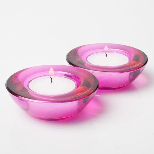 Algopix Similar Product 16 - Eastland Chunky Tealight Holder Pink