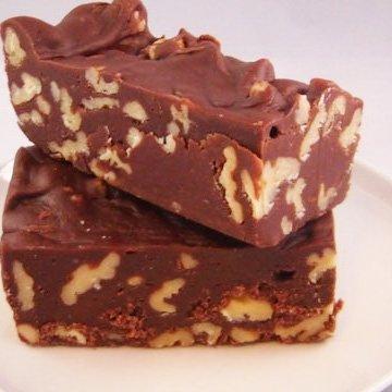 Algopix Similar Product 8 - Chocolate Walnut Fudge in a One Pound