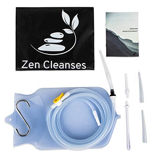 Algopix Similar Product 15 - ZEN CLEANSE Enema Bag Kit  Reusable