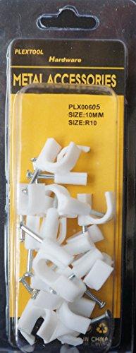 Algopix Similar Product 2 - Plextool Cable Clip with Steel Nail