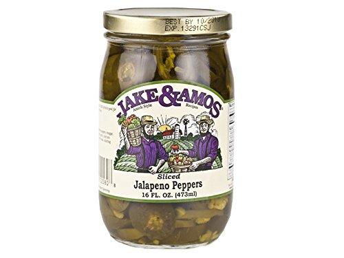 Algopix Similar Product 4 - Jake  Amos Sliced Jalapeno Peppers 3
