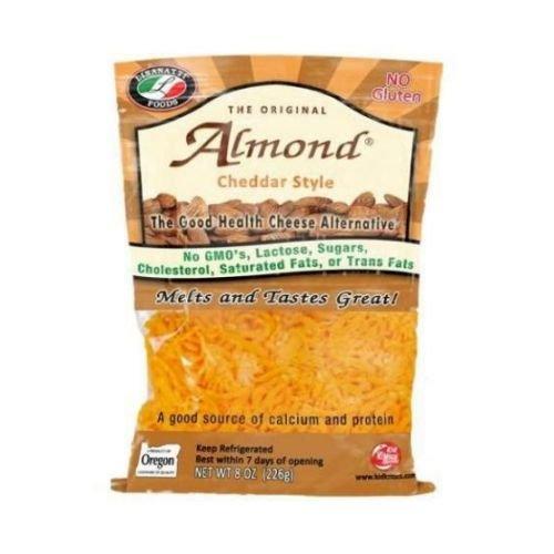Algopix Similar Product 3 - Lisanatti Cheddar Style Almond Shred 8