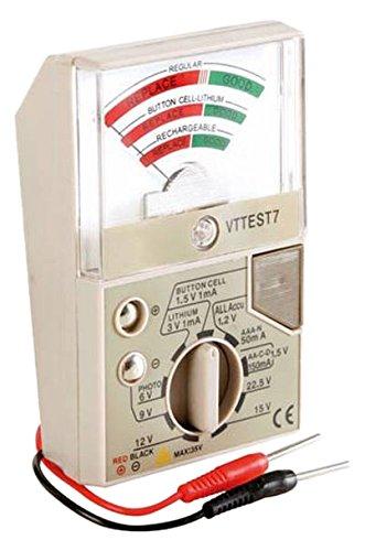 Algopix Similar Product 4 - VELLEMAN VTTEST7 BATTERY TESTER