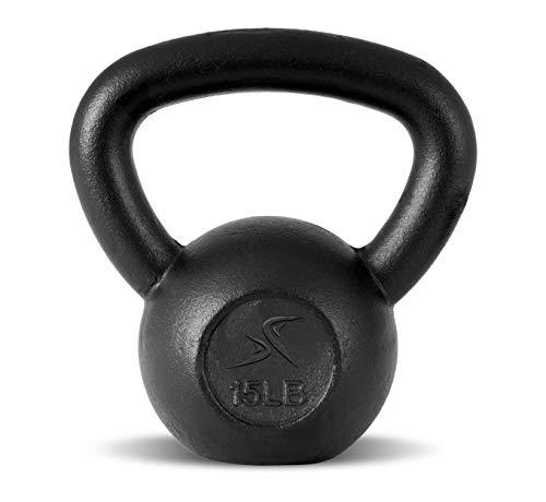 Algopix Similar Product 20 - ProSource Solid Cast Iron Kettlebell
