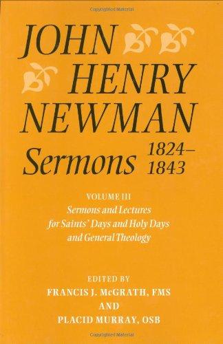 Algopix Similar Product 18 - John Henry Newman Sermons 18241843