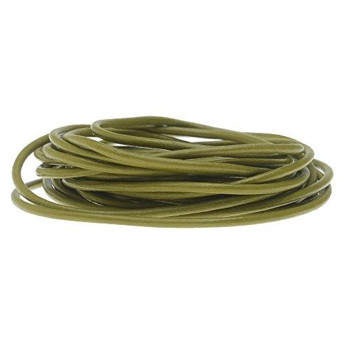 Algopix Similar Product 17 - Genuine Leather Cord Round 2mm by The