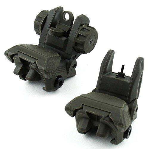 Algopix Similar Product 2 - TacFire Low Profile Polymer FlipUp