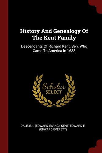Algopix Similar Product 17 - History And Genealogy Of The Kent