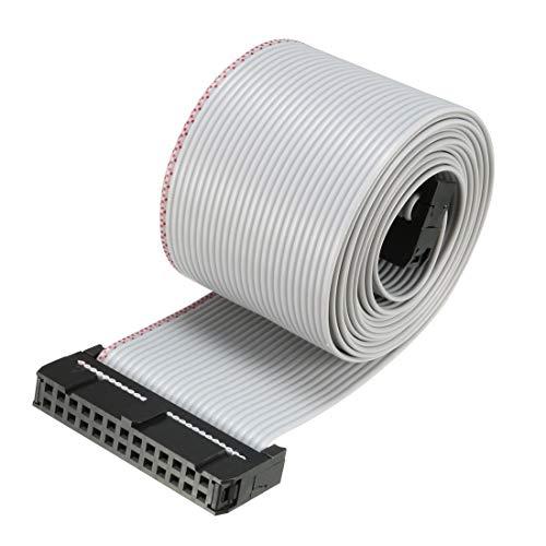 Algopix Similar Product 13 - uxcell IDC Gray Wire Flat Ribbon Cable
