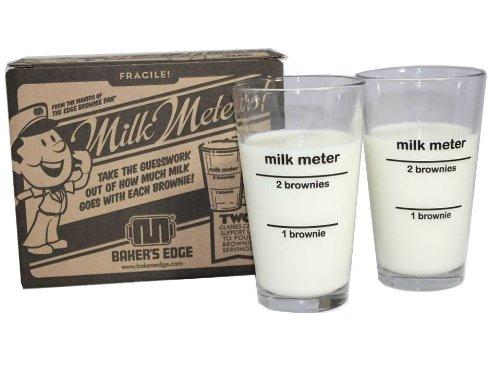 Algopix Similar Product 19 - Baker's Edge Milk Meters (Milk Glasses)