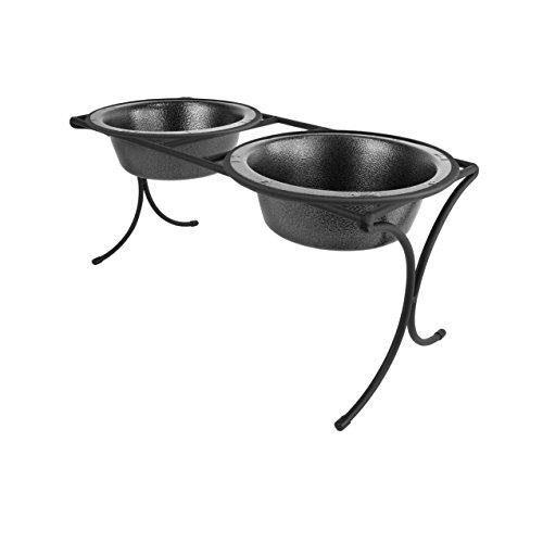 Algopix Similar Product 12 - Platinum Pets Bistro Double Diner Feeder