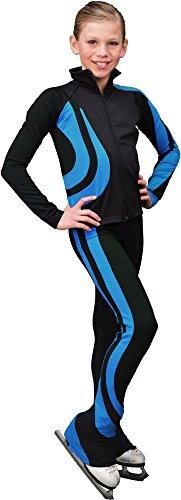 Algopix Similar Product 3 - Chloe Noel Figure Skating Swirls Pants